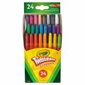 Crayola Crayon, Twistable, Assorted, PK24 529724